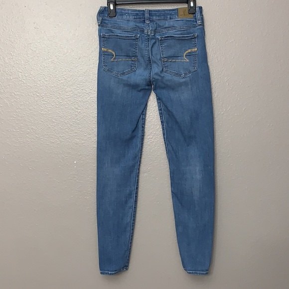 American Eagle Next Level Stretch High Waisted Jeggings Size 4 - Picture 6 of 12